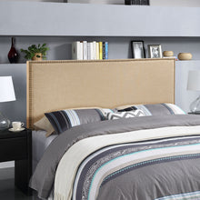 Load image into Gallery viewer, Region Nailhead Upholstered Queen Headboard by Modway