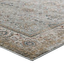 Load image into Gallery viewer, Hisa Distressed Vintage Floral Lattice 5x8 Area Rug by Modway