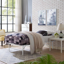 Load image into Gallery viewer, Horizon Stainless Steel Twin Bed Frame by Modway