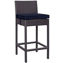 Load image into Gallery viewer, Convene Outdoor Patio Fabric Bar Stool by Modway