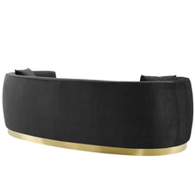 Load image into Gallery viewer, Resolute Curved Performance Velvet Sofa by Modway