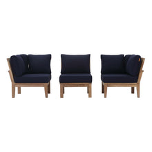 Load image into Gallery viewer, Marina 3 Piece Outdoor Patio Teak Set by Modway