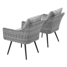 Load image into Gallery viewer, Endeavor Outdoor Patio Wicker Rattan Armchair Set of 2 by Modway
