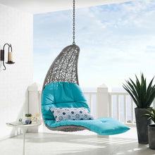 Load image into Gallery viewer, Landscape Hanging Chaise Lounge Outdoor Patio Swing Chair by Modway