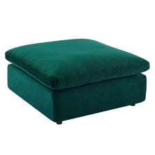 Load image into Gallery viewer, Commix Down Filled Overstuffed Performance Velvet Ottoman by Modway