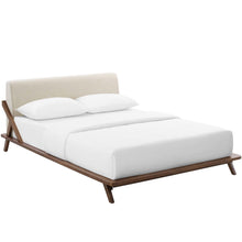 Load image into Gallery viewer, Luella Upholstered Fabric Queen Platform Bed by Modway