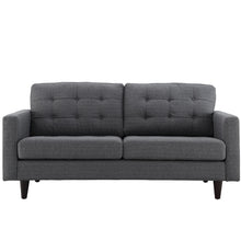 Load image into Gallery viewer, Empress Upholstered Fabric Loveseat by Modway