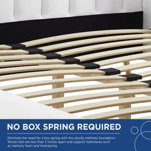 Load image into Gallery viewer, Lana Performance Velvet Queen Wingback Platform Bed by Modway