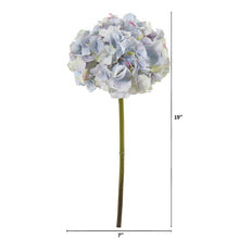 Load image into Gallery viewer, 19" Hydrangea Artificial Flower (Set of 6)
