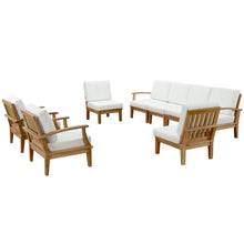 Load image into Gallery viewer, Marina 8 Piece Outdoor Patio Teak Set by Modway
