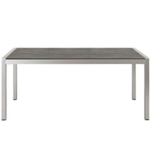 Load image into Gallery viewer, Shore 3 Piece Outdoor Patio Aluminum Dining Set by Modway