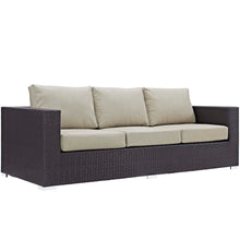 Load image into Gallery viewer, Convene 3 Piece Set Outdoor Patio with Fire Pit by Modway