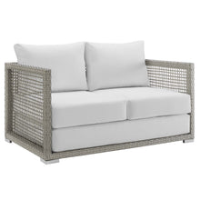 Load image into Gallery viewer, Aura Outdoor Patio Wicker Rattan Loveseat by Modway