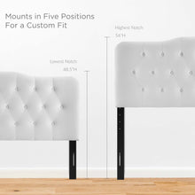 Load image into Gallery viewer, Annabel Diamond Tufted Performance Velvet Queen Headboard by Modway