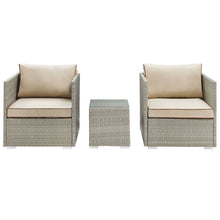 Load image into Gallery viewer, Repose 3 Piece Outdoor Patio Sectional Set by Modway