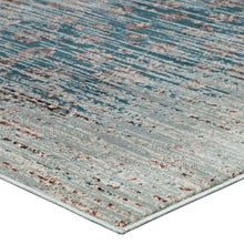 Load image into Gallery viewer, Hesper Distressed Contemporary Floral Lattice 8x10 Area Rug by Modway