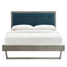 Load image into Gallery viewer, Willow Wood King Platform Bed With Angular Frame by Modway