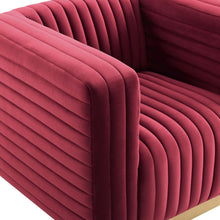 Load image into Gallery viewer, Charisma Channel Tufted Performance Velvet Accent Armchair by Modway