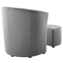 Load image into Gallery viewer, Divulge Performance Velvet Arm Chair and Ottoman Set by Modway