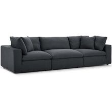 Load image into Gallery viewer, Commix 3 Piece Down Filled Overstuffed Sectional Sofa Set by Modway