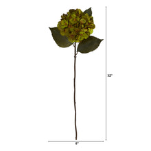 Load image into Gallery viewer, 32" Hydrangea Artificial Flower (Set of 6)