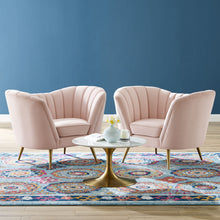 Load image into Gallery viewer, Opportunity Performance Velvet Armchair Set of 2 by Modway