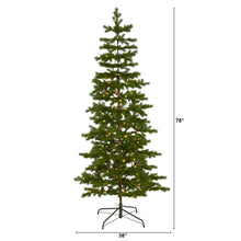 Load image into Gallery viewer, 6.5' Big Sky Spruce Artificial Christmas Tree w/ 200 Clear Warm (Multifunction)