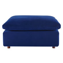 Load image into Gallery viewer, Commix Down Filled Overstuffed Performance Velvet Ottoman by Modway