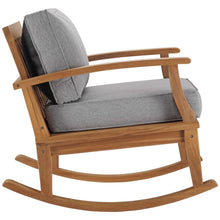 Load image into Gallery viewer, Marina Outdoor Patio Teak Rocking Chair by Modway