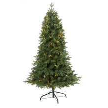 Load image into Gallery viewer, 5' Vermont Fir Artificial Christmas Tree with 150 Clear LED Lights