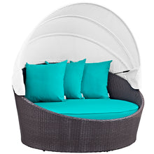 Load image into Gallery viewer, Convene Canopy Outdoor Patio Daybed by Modway