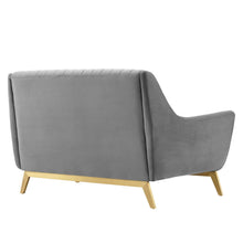 Load image into Gallery viewer, Winsome Channel Tufted Performance Velvet Loveseat by Modway