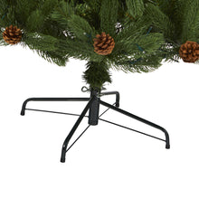 Load image into Gallery viewer, 7.5' Rocky Mountain Spruce Artificial Christmas Tree w/ Pinecones