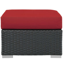 Load image into Gallery viewer, Sojourn Outdoor Patio Sunbrella¨ Ottoman by Modway