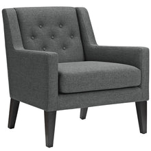 Load image into Gallery viewer, Earnest Upholstered Fabric Armchair by Modway