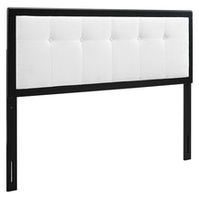 Load image into Gallery viewer, Draper Tufted Fabric and Wood King Headboard by Modway