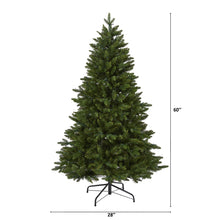 Load image into Gallery viewer, 5' New Hampshire Fir Artificial Christmas Tree with 150 LED Lights