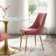 Load image into Gallery viewer, Viscount Modern Accent Performance Velvet Dining Chair by Modway