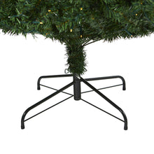 Load image into Gallery viewer, 8' Northern Tip Artificial Christmas Tree with 450 Clear LED Lights