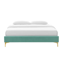 Load image into Gallery viewer, Sutton Performance Velvet King Bed Frame by Modway