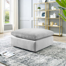 Load image into Gallery viewer, Commix Down Filled Overstuffed Performance Velvet Ottoman by Modway