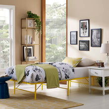 Load image into Gallery viewer, Horizon Stainless Steel Twin Bed Frame by Modway