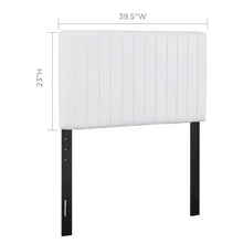 Load image into Gallery viewer, Keira Faux Leather Twin Headboard by Modway