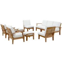 Load image into Gallery viewer, Marina 9 Piece Outdoor Patio Teak Set by Modway