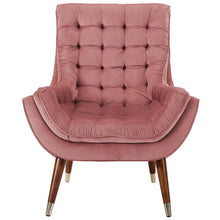Load image into Gallery viewer, Suggest Button Tufted Performance Velvet Lounge Chair by Modway