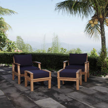 Load image into Gallery viewer, Marina 4 Piece Outdoor Patio Teak Set by Modway