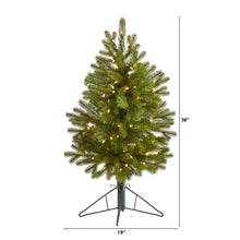 Load image into Gallery viewer, 3' Cambridge Spruce Flat Back Artificial Christmas Tree