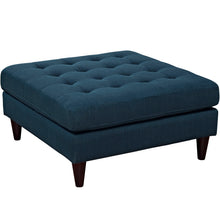 Load image into Gallery viewer, Empress Upholstered Fabric Large Ottoman by Modway