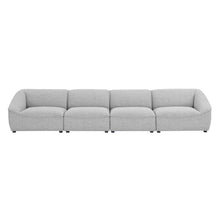 Load image into Gallery viewer, Comprise 4-Piece Sofa in Light Gray