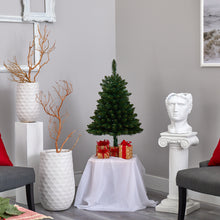 Load image into Gallery viewer, 3' Northern Rocky Spruce Artificial Christmas Tree w/ 50 Clear Lights